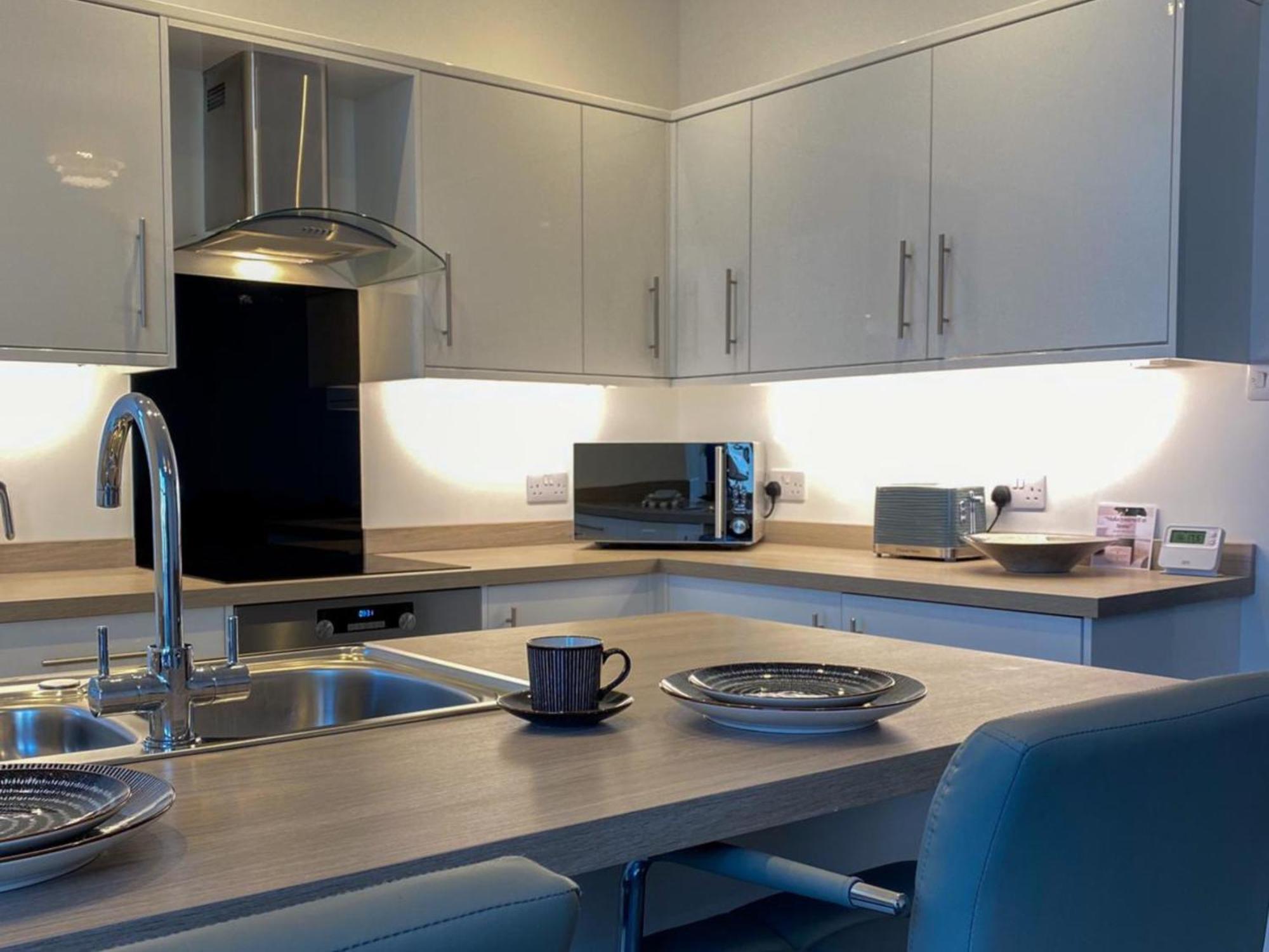 Eden Escapes Serviced Apartments 莫克姆 外观 照片